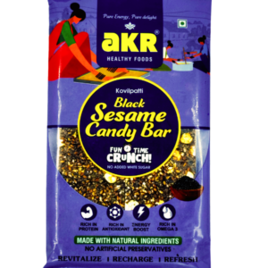 Black Sesame Candy Bar Front