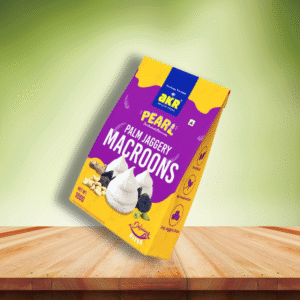 Palm Jaggery Macroons   Pack Of 2 ( 100G Each )