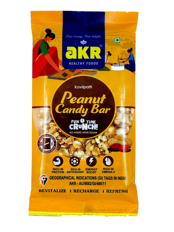 Peanut Candy Bar front