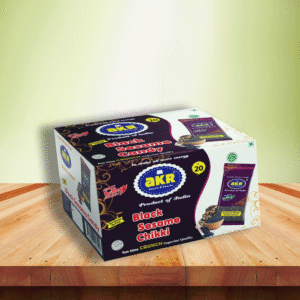 Black Seasame Chikki Box - 40Gms X 15 Pcs