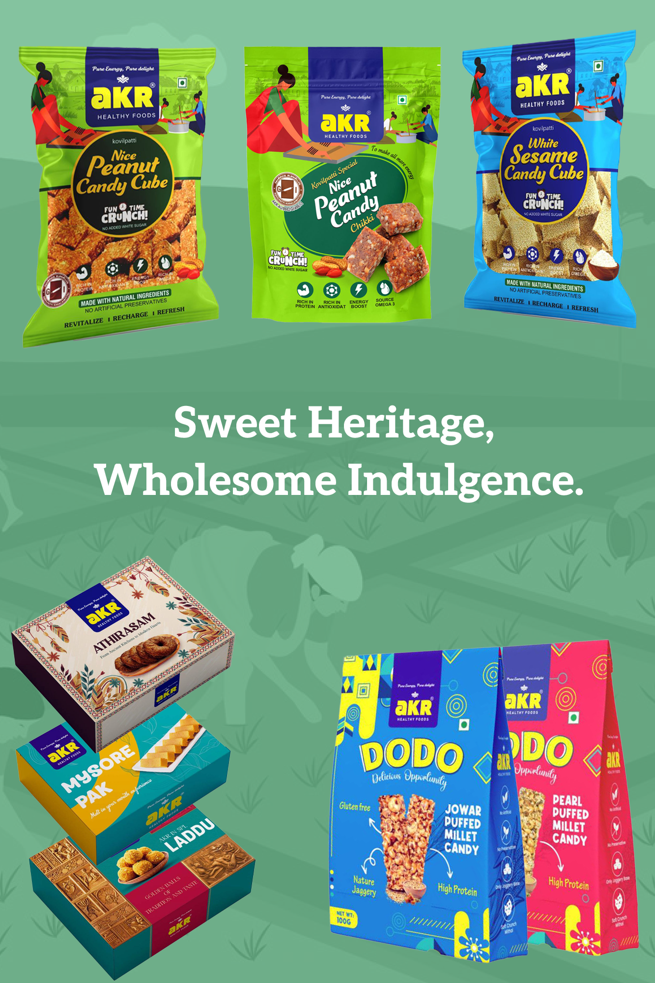 kovalpatti palm jaggery peanuts candy